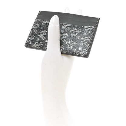 Goyard Goyardine Saint Sulpice Card Holder Grey 2 of 7