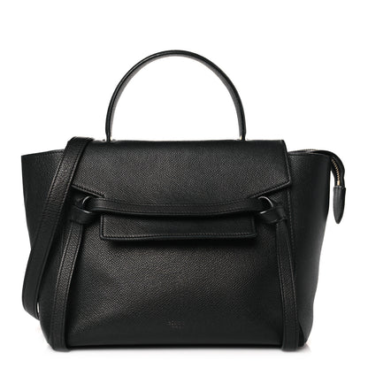 Celine Grained Calfskin Micro Belt Bag Black 1 of 11