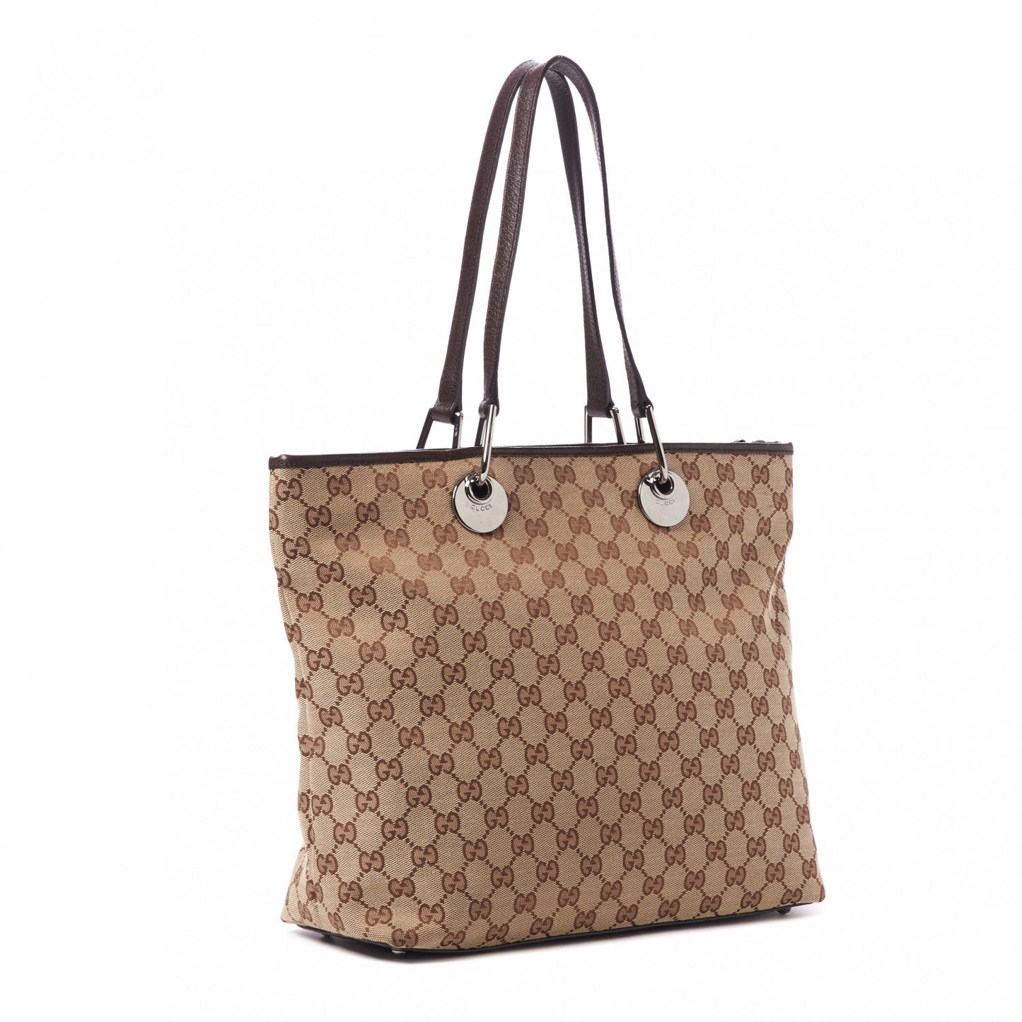 Monogram Eclipse Tote Brown