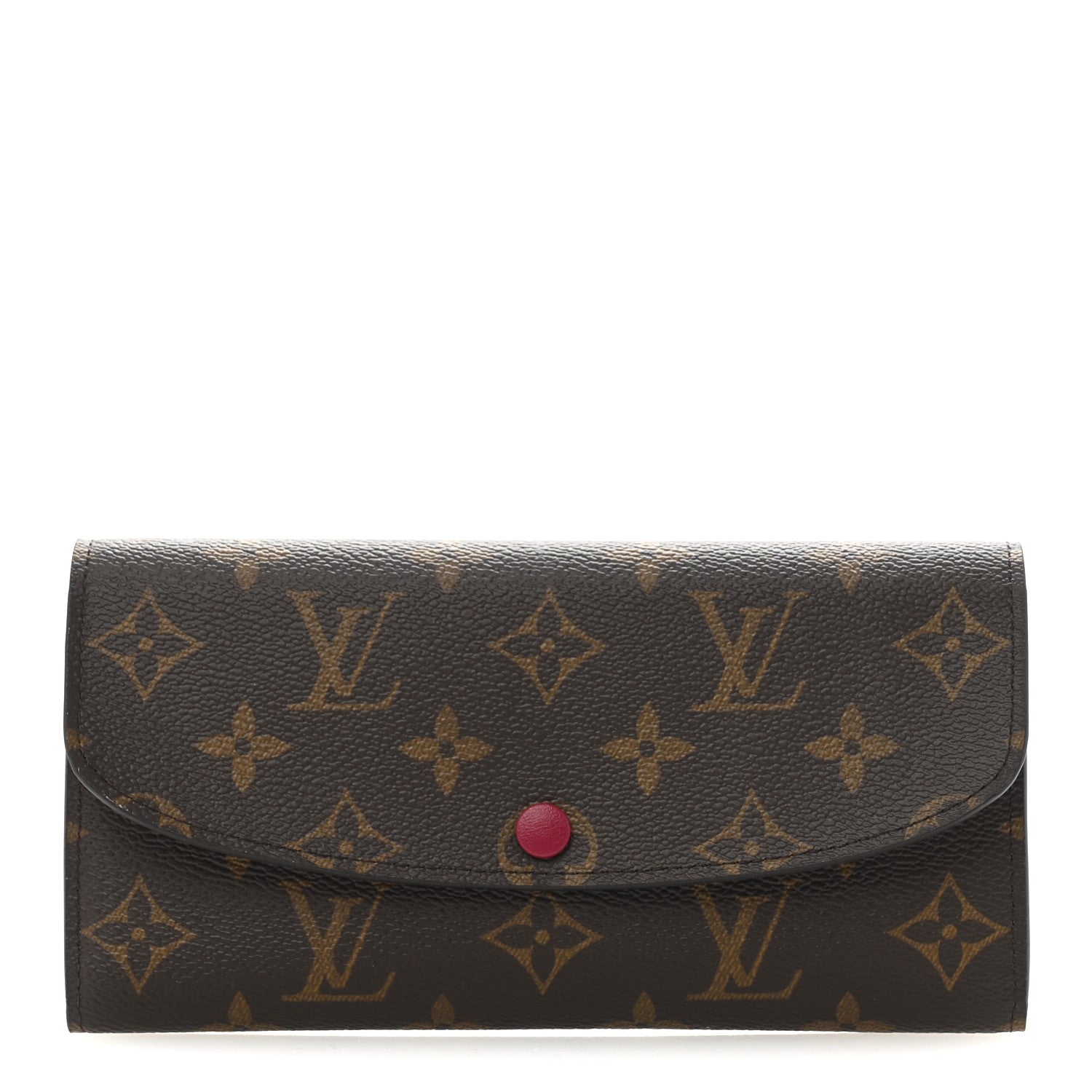 Louis Vuitton Monogram Emilie Wallet Fuchsia 1 of 9