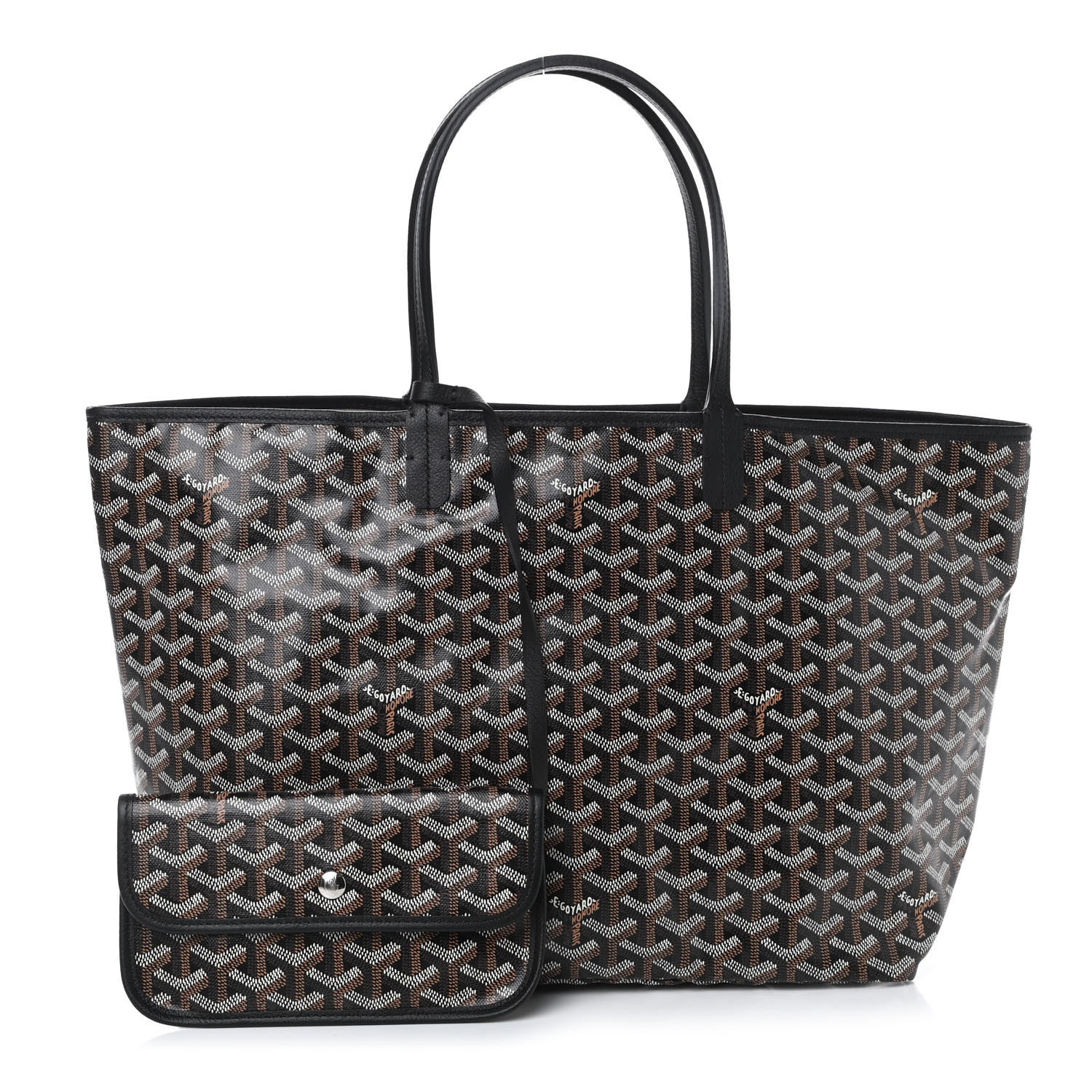 Goyard Goyardine Saint Louis PM Black 1 of 4