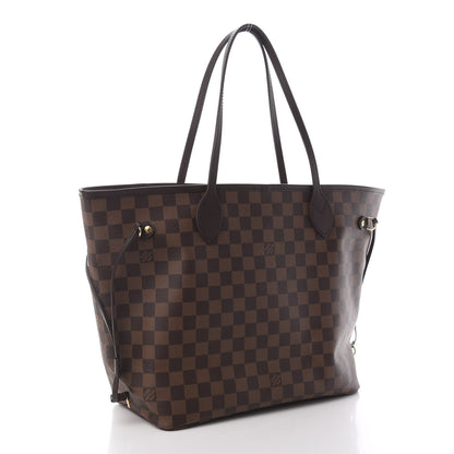 Louis Vuitton Damier Ebene Neo Neverfull MM Rose Ballerine 4 of 9
