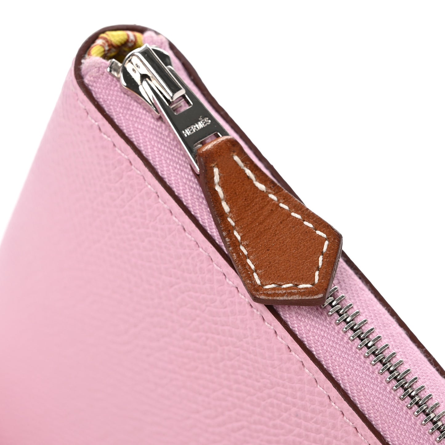 Epsom Silk'In Wallet Mauve Sylvestre