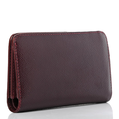 Burberry Patent London Bi-Fold Compact Wallet Burgundy 2 of 6