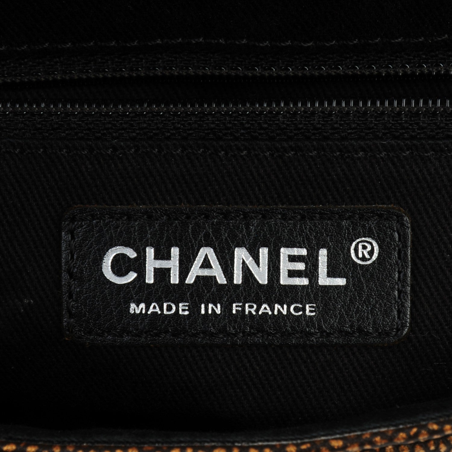 Chanel Metallic Caviar Large Half Moon Flap Gold 6 of 7