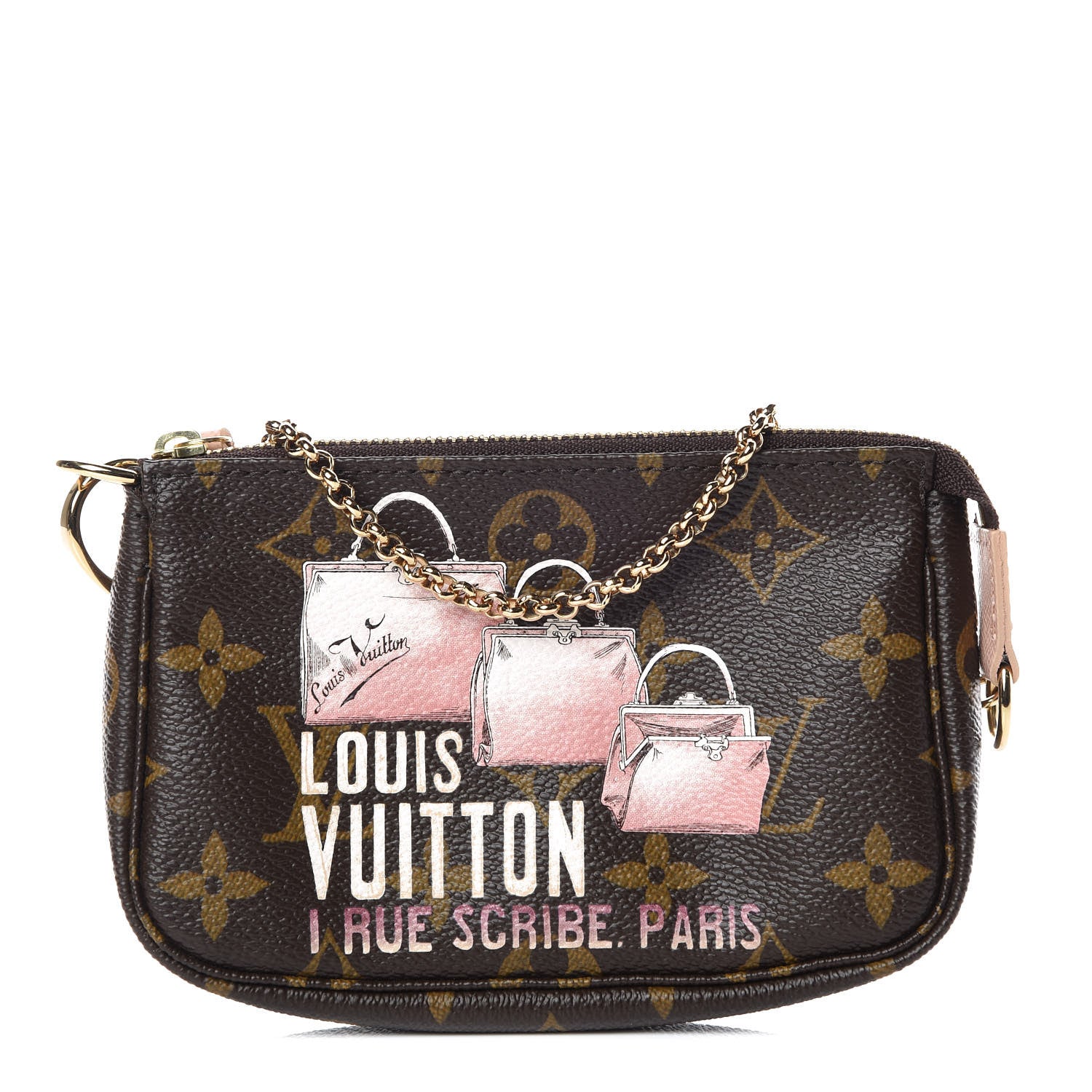 Louis Vuitton Monogram Affiche Mini Pochette Accessories 1 of 11