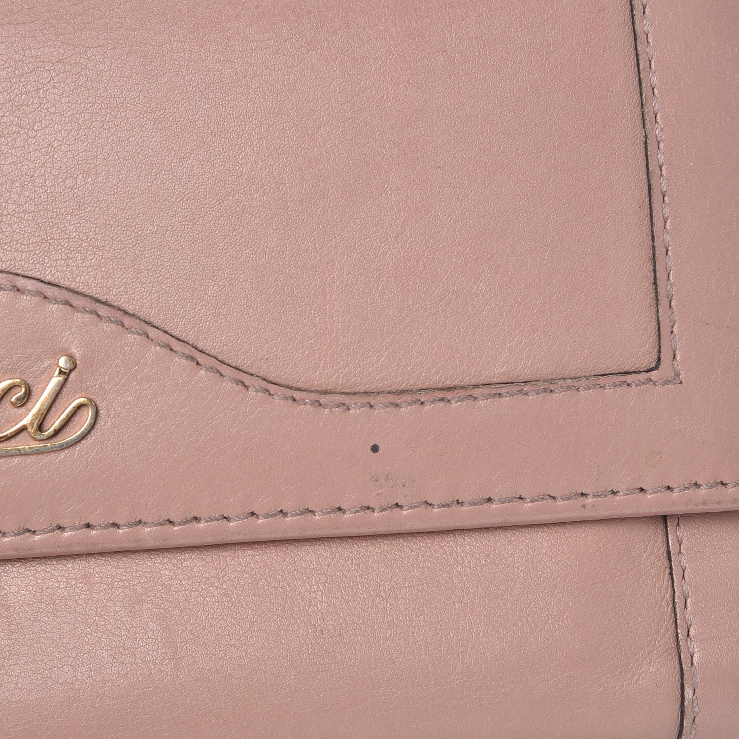 Gucci Calfskin Continental Flap Wallet Pink 13 of 18