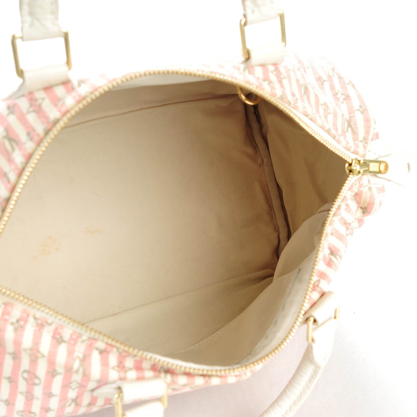 Mini Lin Croisette Speedy 30 Rouge