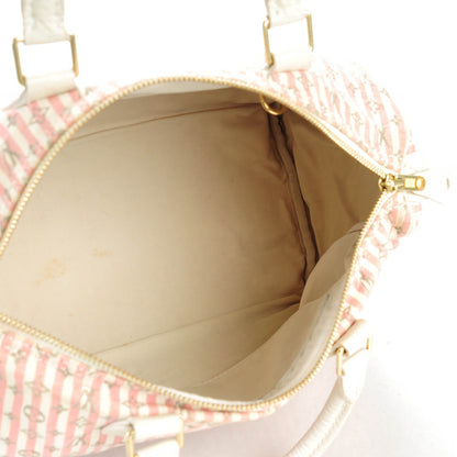 Louis Vuitton Mini Lin Croisette Speedy 30 Rouge 5 of 8