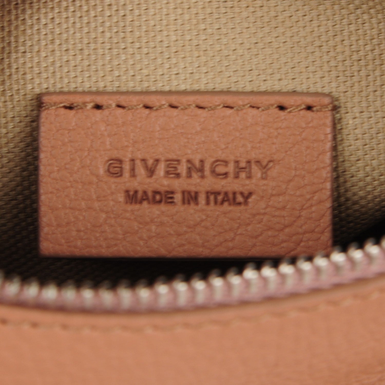 Givenchy Sugar Goatskin Pandora Wristlet Old Pink 6 of 7