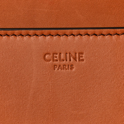 Celine Satinated Calfskin Mini 16 Top Handle Bag Tan 5 of 7