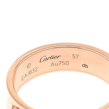 Cartier 18K Pink Gold 5.5mm LOVE Ring 57 8 4 of 4