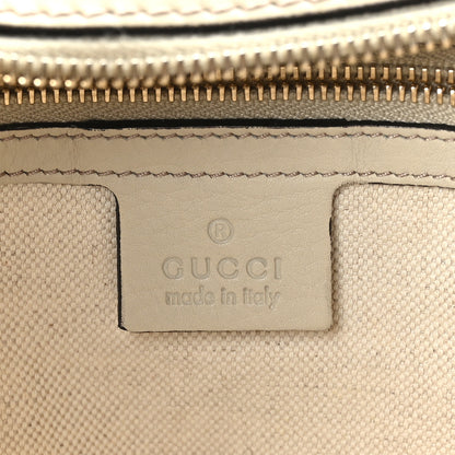 Gucci Guccissima Medium Lovely Heart Hobo Off White 7 of 10