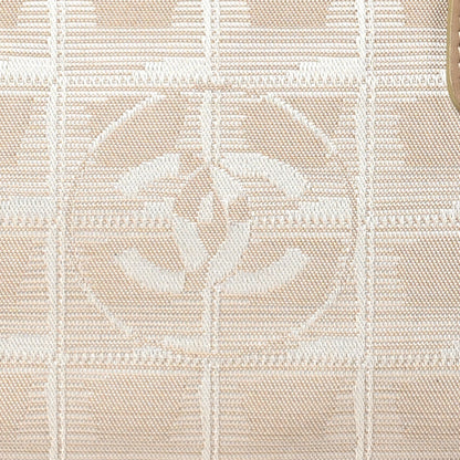 Chanel Nylon Travel Bowler Beige 10 of 10