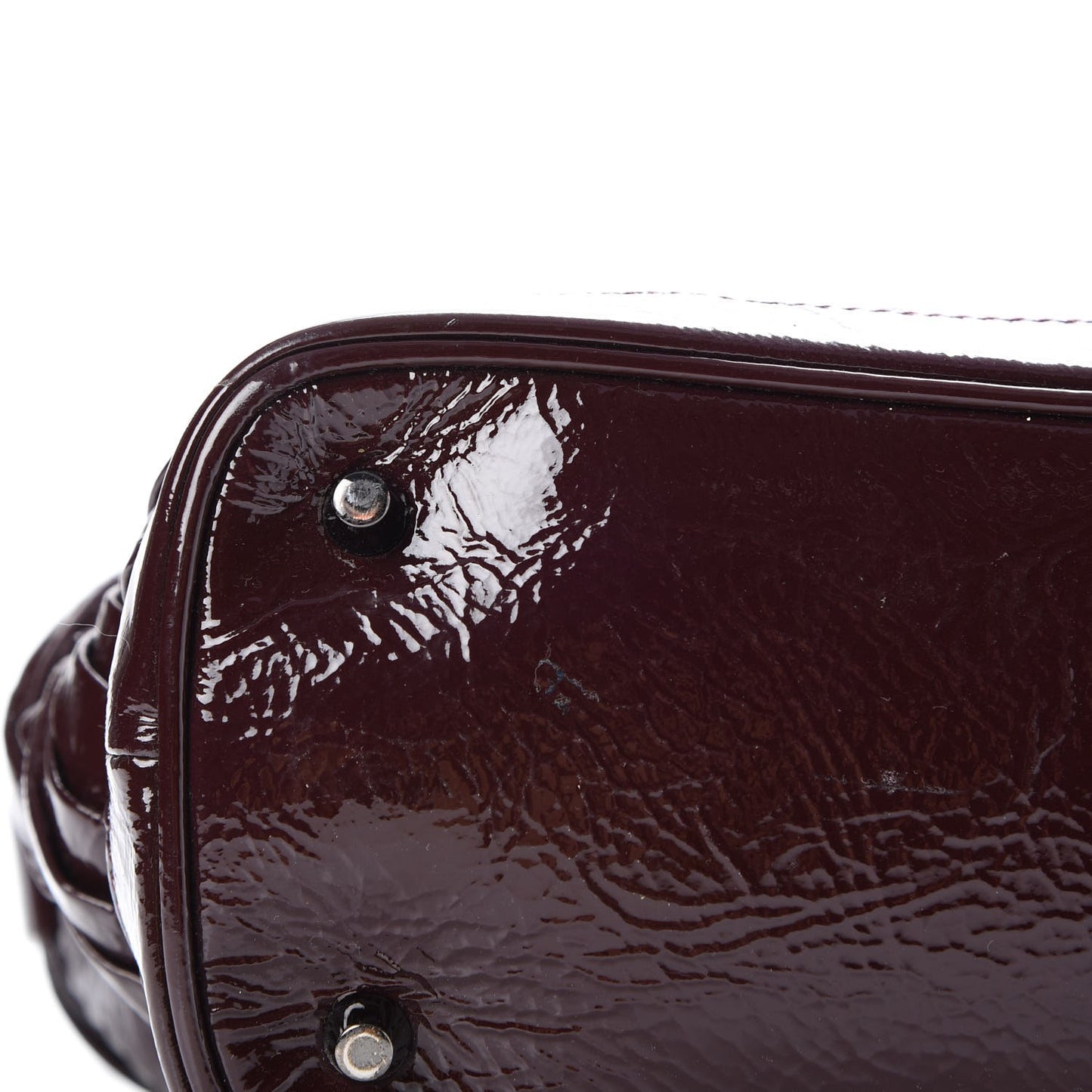 Patent Small Healy Knot Hobo Plum