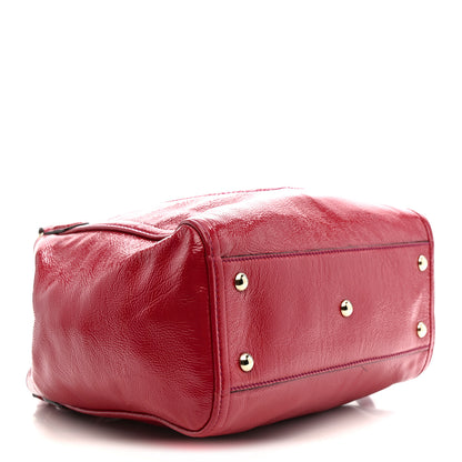 Gucci Patent Small Soho Shoulder Bag Bright Bougainvillea 4 of 14