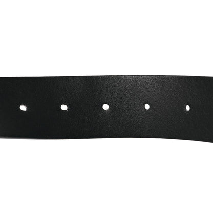 Gucci Selleria Calfskin Mens Interlocking G 37mm Belt 110 44 Black 4 of 9