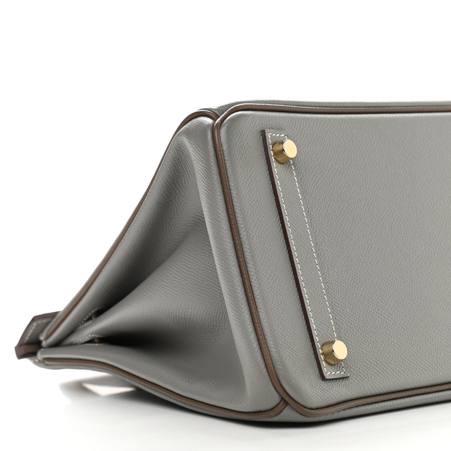 Epsom Horseshoe Birkin 30 Gris Mouette Etoupe