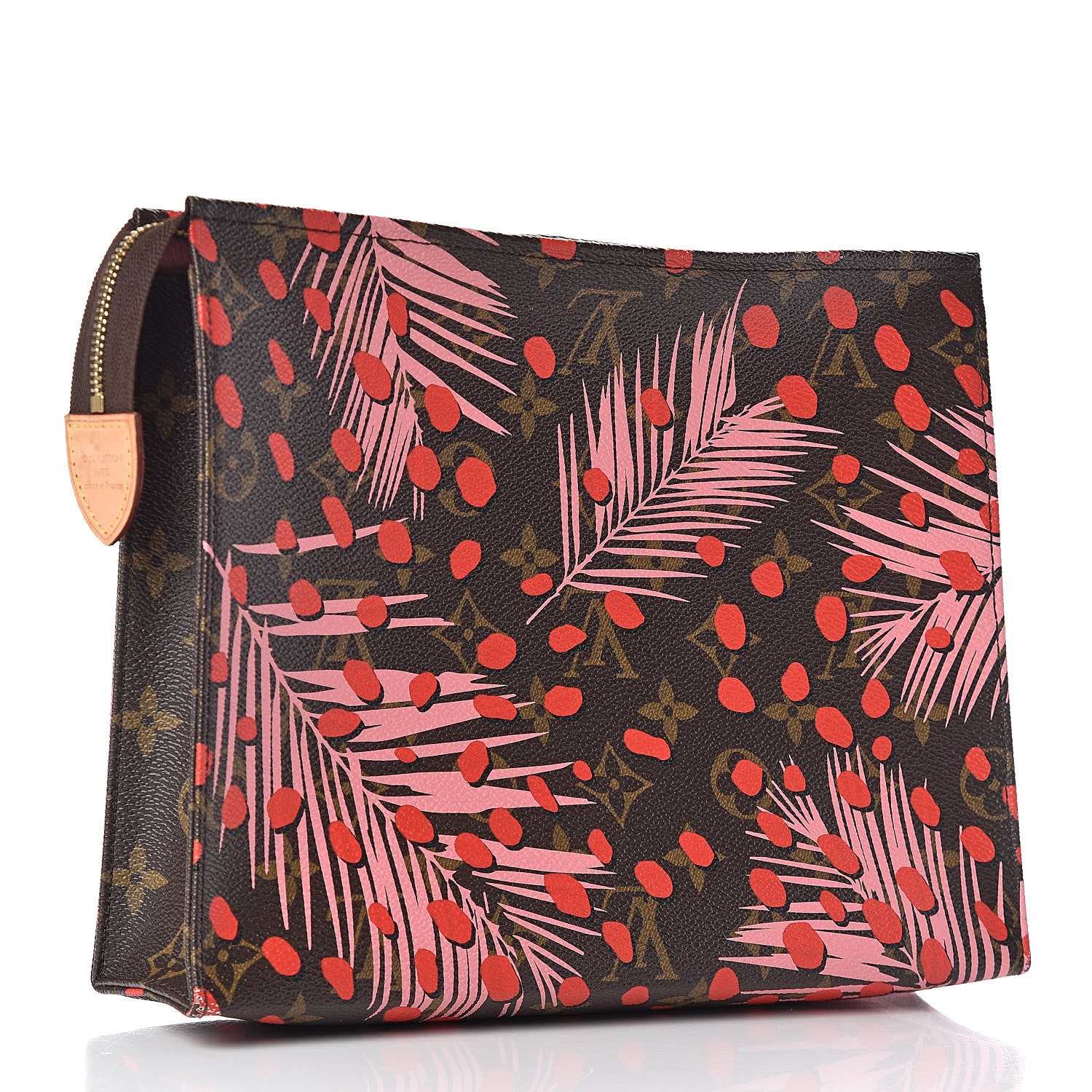 Louis Vuitton Monogram Jungle Dots Toiletry Pouch 26 Sugar Pink Poppy 3 of 9
