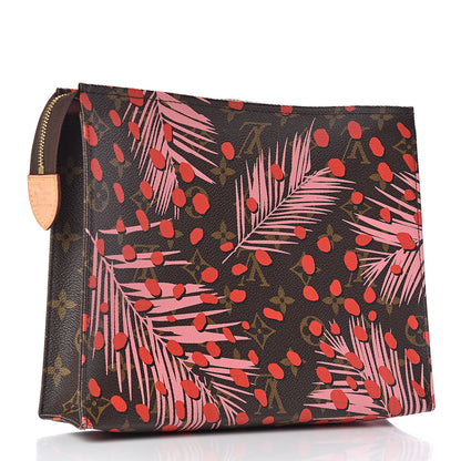 Louis Vuitton Monogram Jungle Dots Toiletry Pouch 26 Sugar Pink Poppy 3 of 9