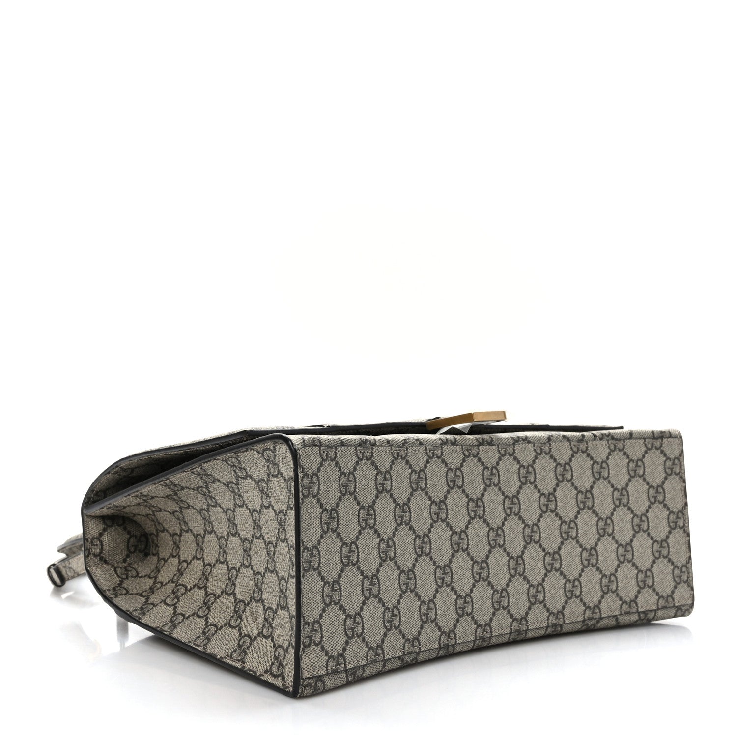 Balenciaga X GUCCI GG Supreme Monogram Medium Hourglass Top Handle Bag Beige Ebony 4 of 9