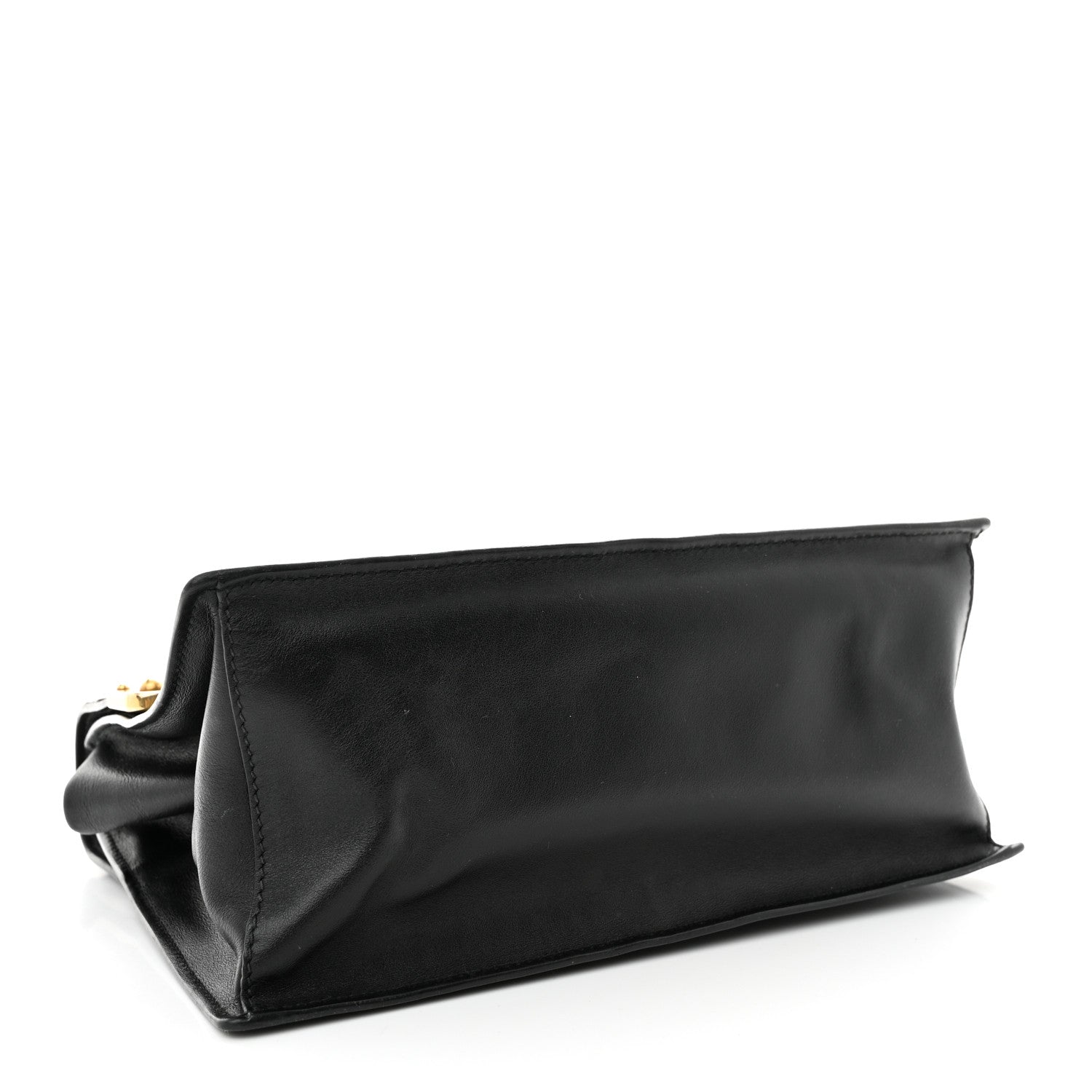 Prada City Calfskin Saffiano Cahier Top Handle Bag Black 4 of 11