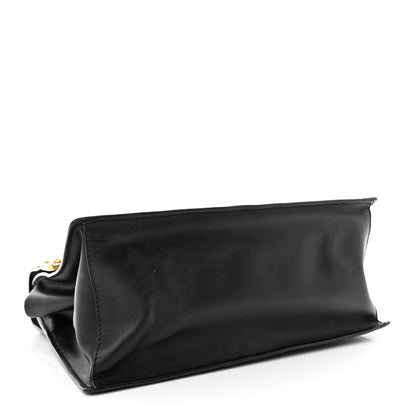 Prada City Calfskin Saffiano Cahier Top Handle Bag Black 4 of 11