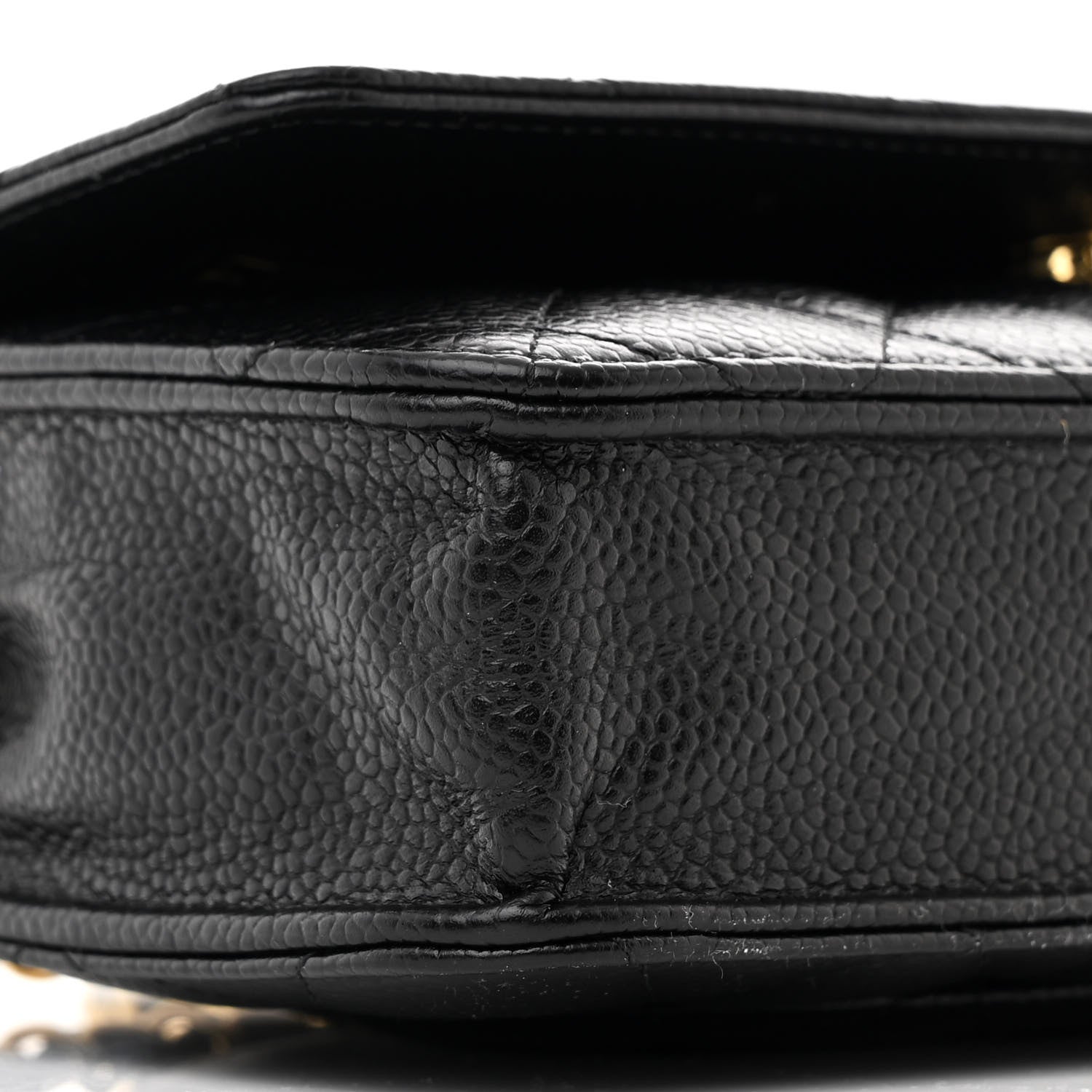 Chanel Caviar Quilted Wallet On Chain WOC Black 10 of 12