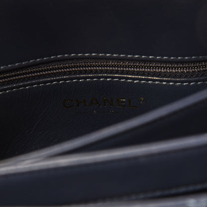 Chanel Lambskin Quilted Small Trendy CC Flap Dual Handle Bag Navy 8 of 10