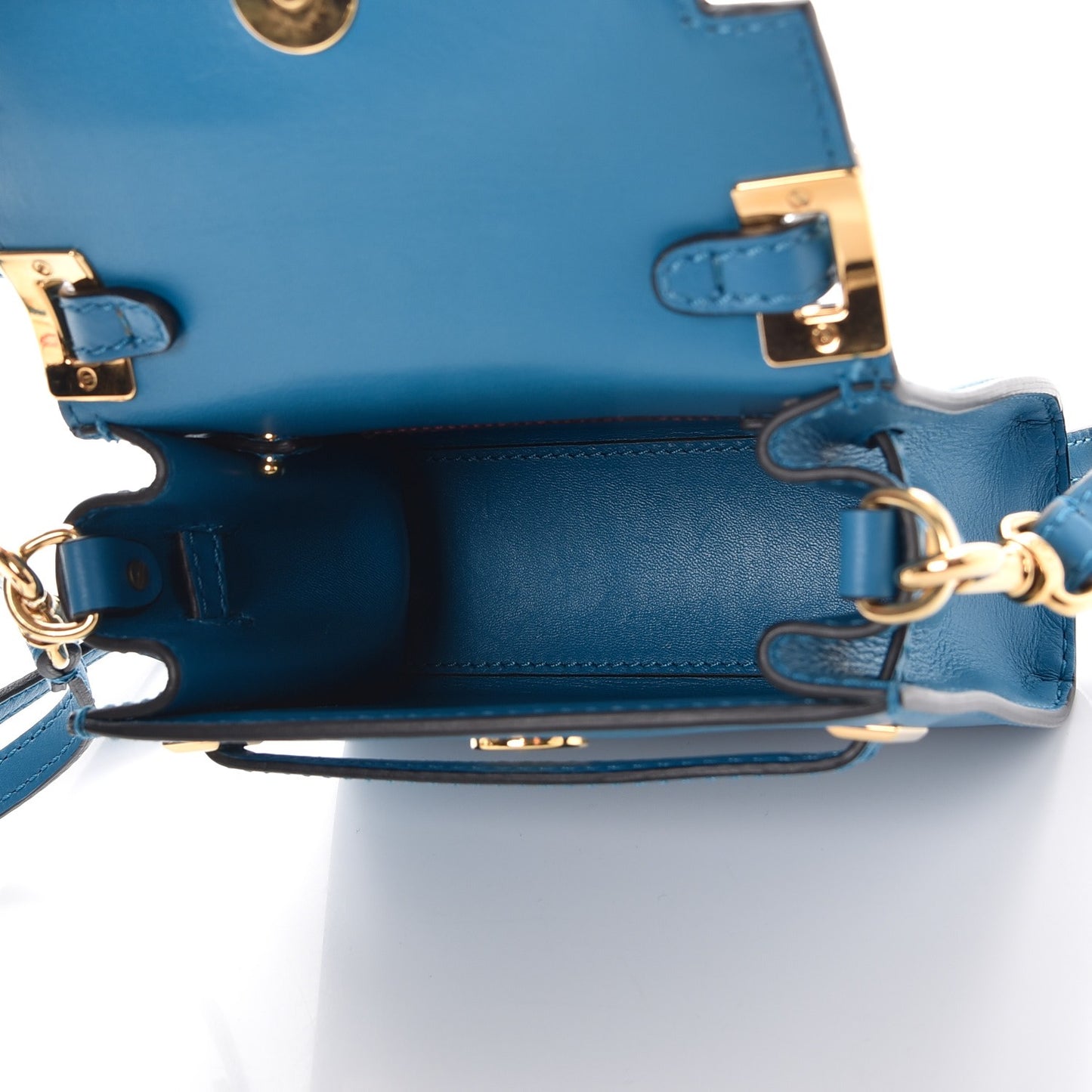 Vitello Micro My Rockstud Frame Bag Light Blue