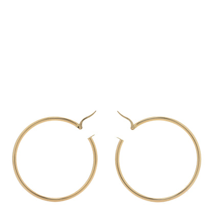 Roberto Coin 18K Yellow Gold Large Hoop Earrings 3 of 5