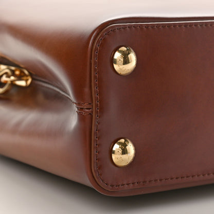 Louis Vuitton Calfskin Resin Capucines BB Smoked Tan 8 of 10