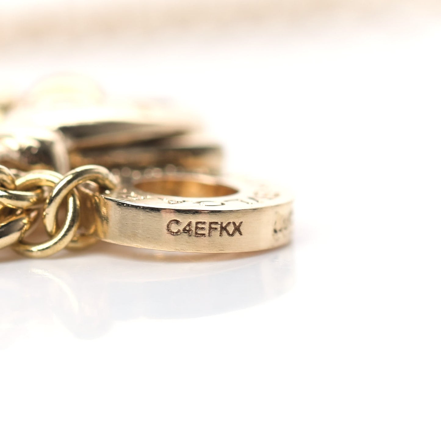 18K Yellow Gold B.Zero1 Pendant Necklace