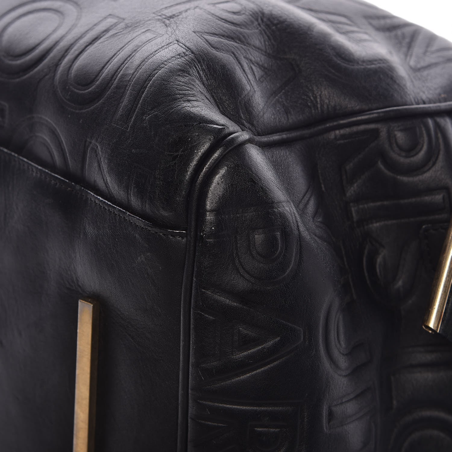 Louis Vuitton Calfskin Embossed Speedy Cube 30 Black 18 of 26