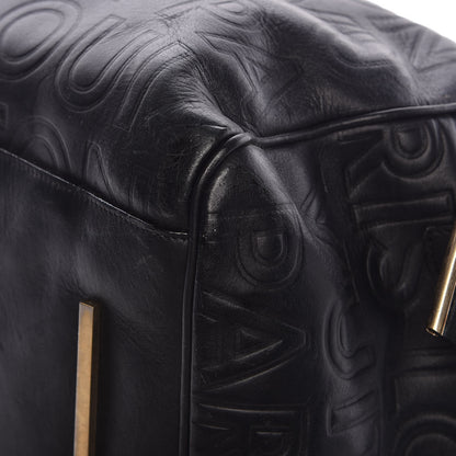 Louis Vuitton Calfskin Embossed Speedy Cube 30 Black 18 of 26