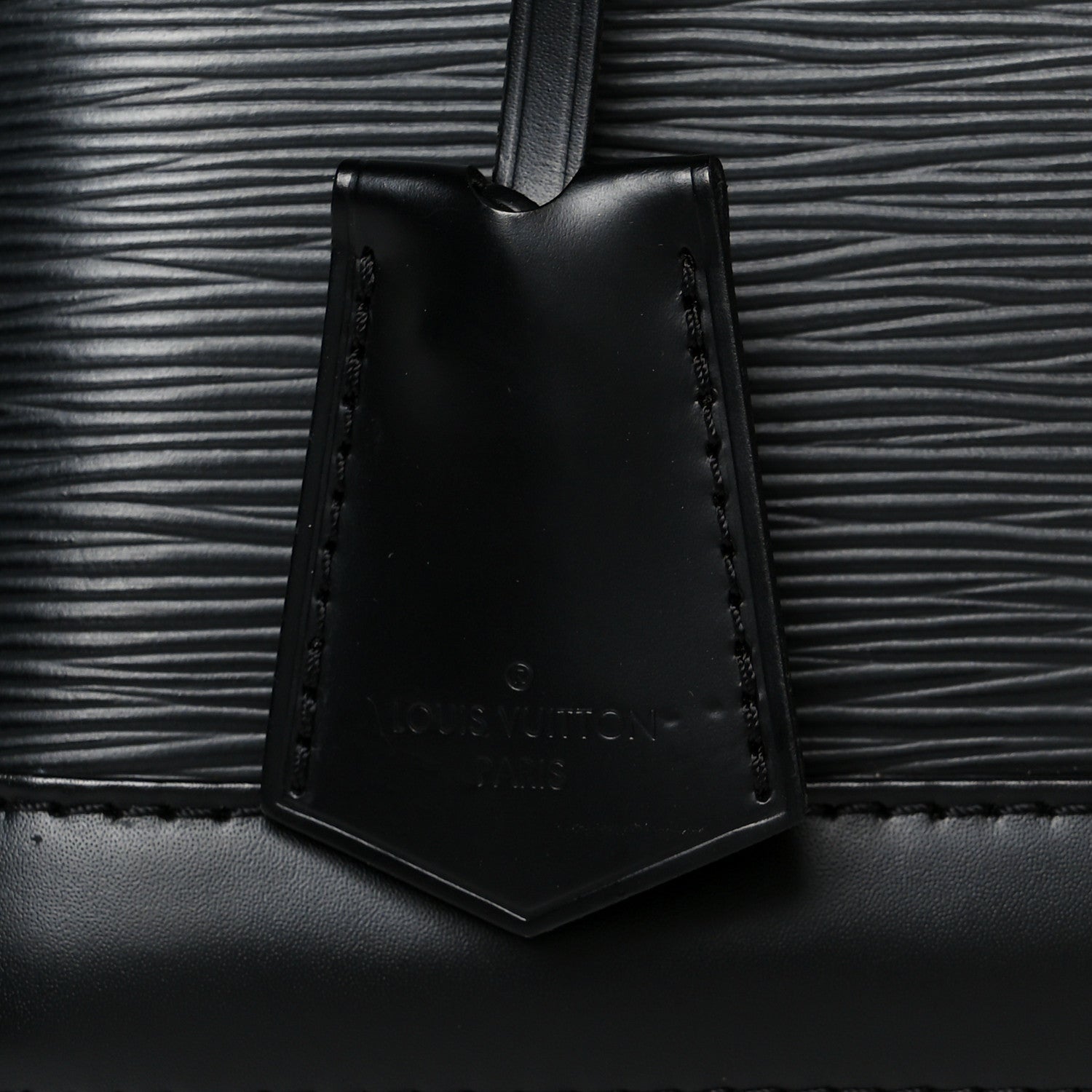 Louis Vuitton Epi Alma BB Black 6 of 10