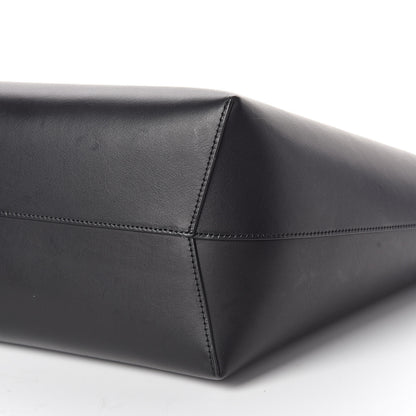 Mansur Gavriel Calfskin Large Shopping Tote Black Flamma 12 of 12