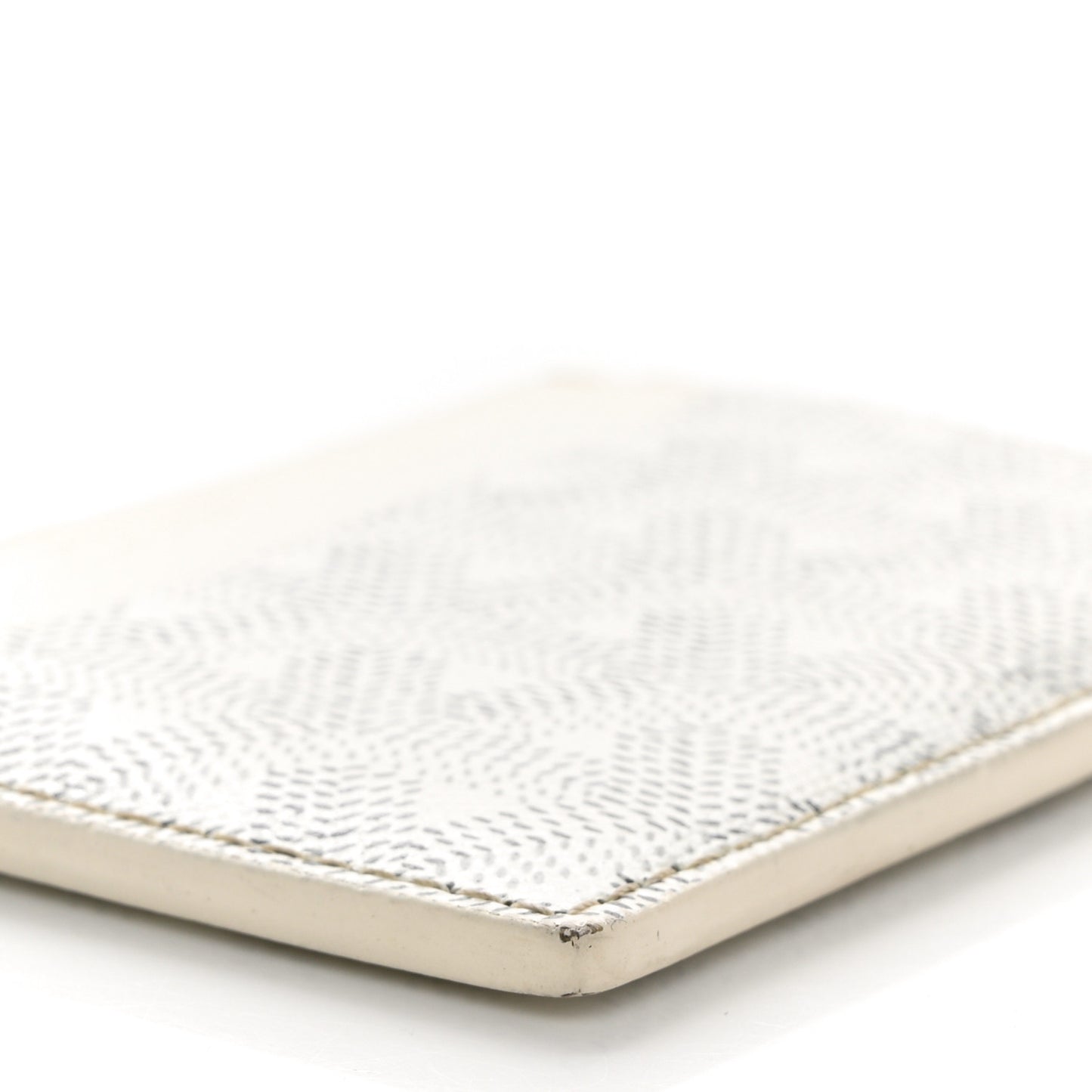 Goyardine Saint Sulpice Card Holder White