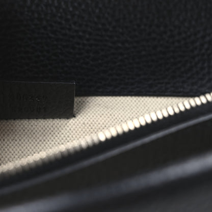 Gucci Pebbled Calfskin Small Dionysus Shoulder Bag Black 7 of 10