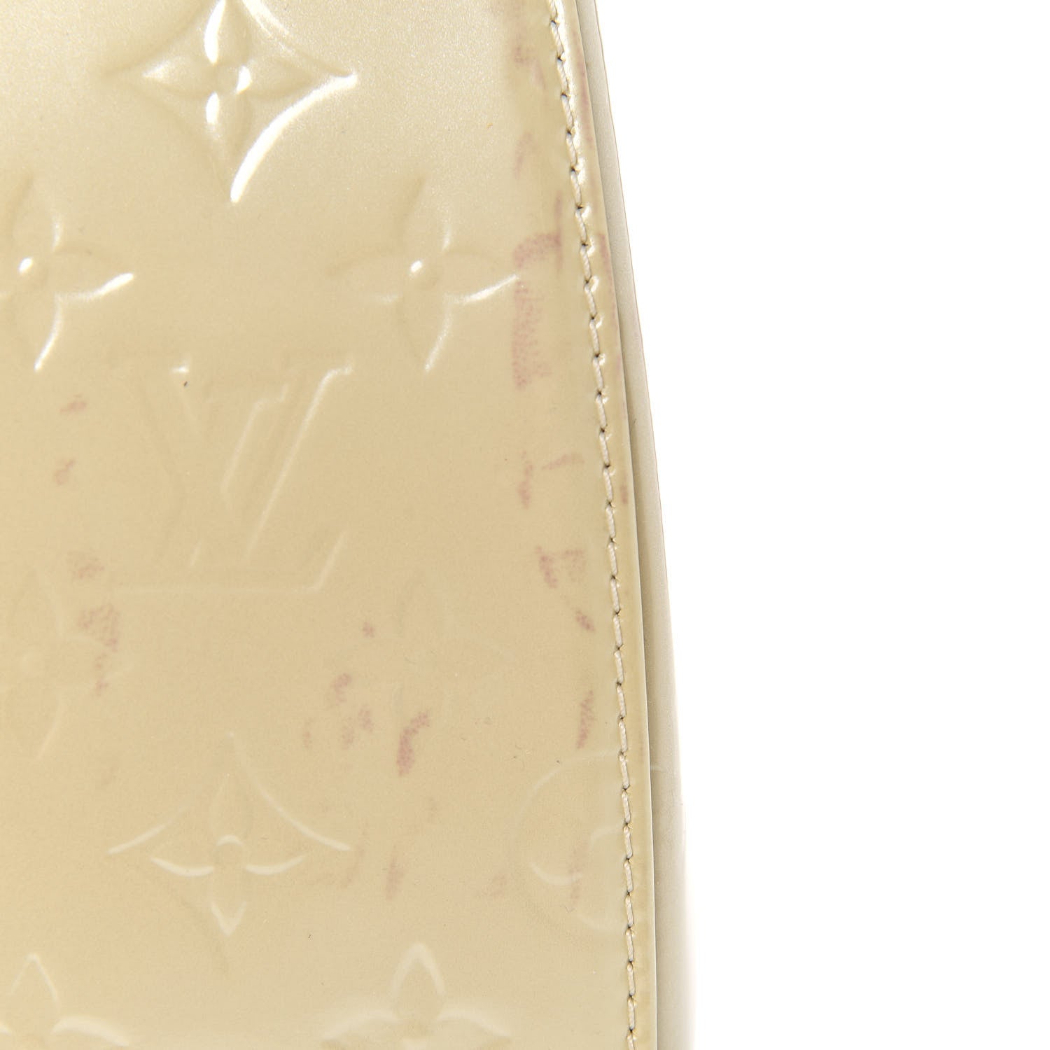 Louis Vuitton Vernis Brea MM Blanc Corail 9 of 10