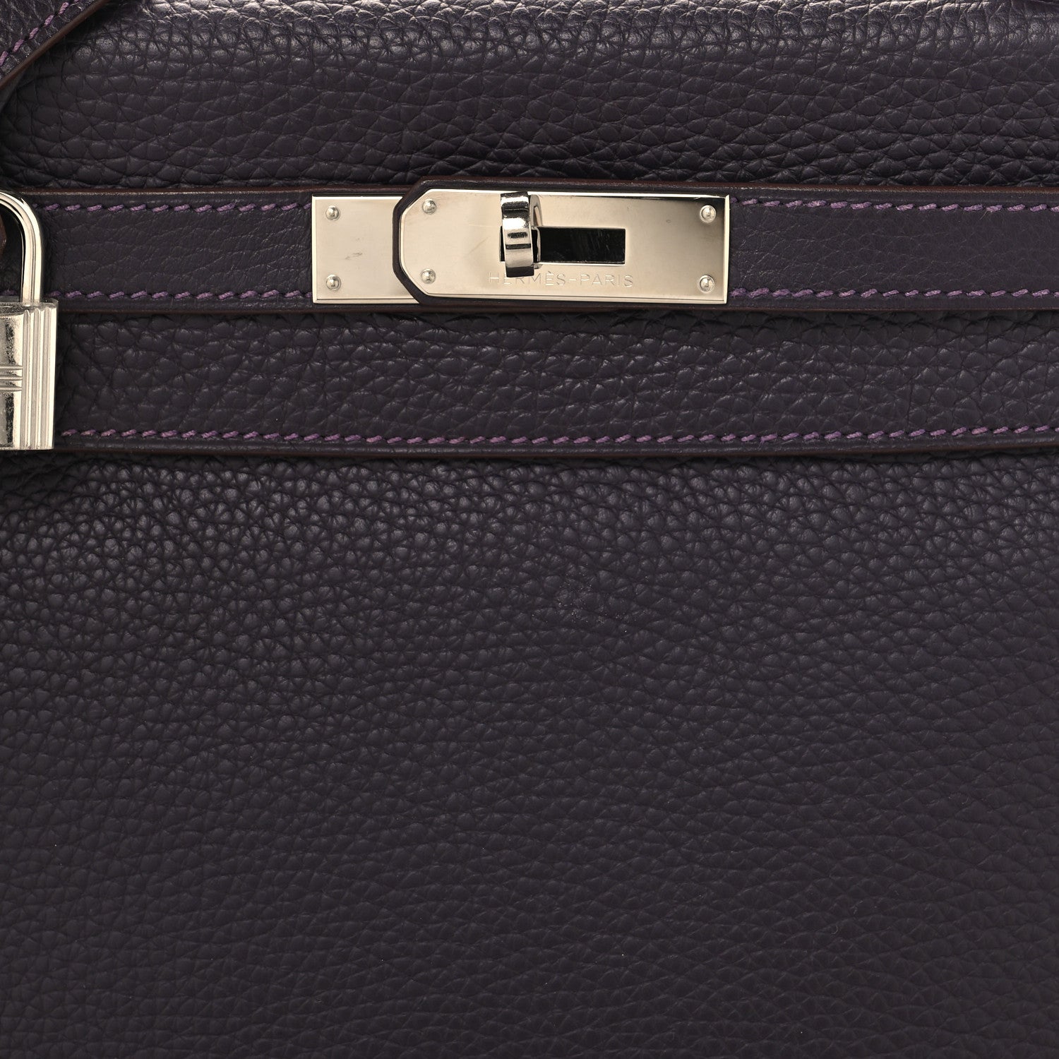 Hermes Taurillon Clemence Kelly Retourne 28 Raisin 8 of 10