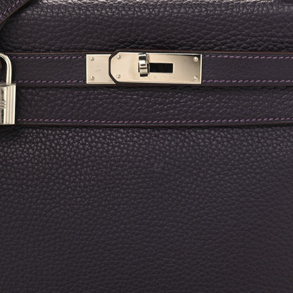 Hermes Taurillon Clemence Kelly Retourne 28 Raisin 8 of 10