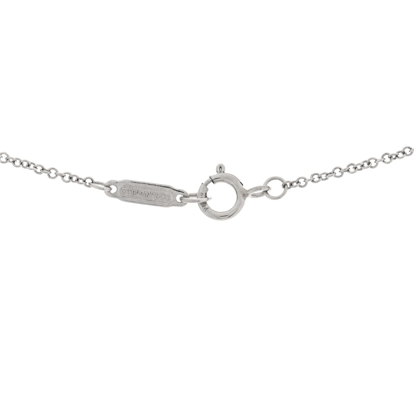 Platinum Chain Necklace 16"