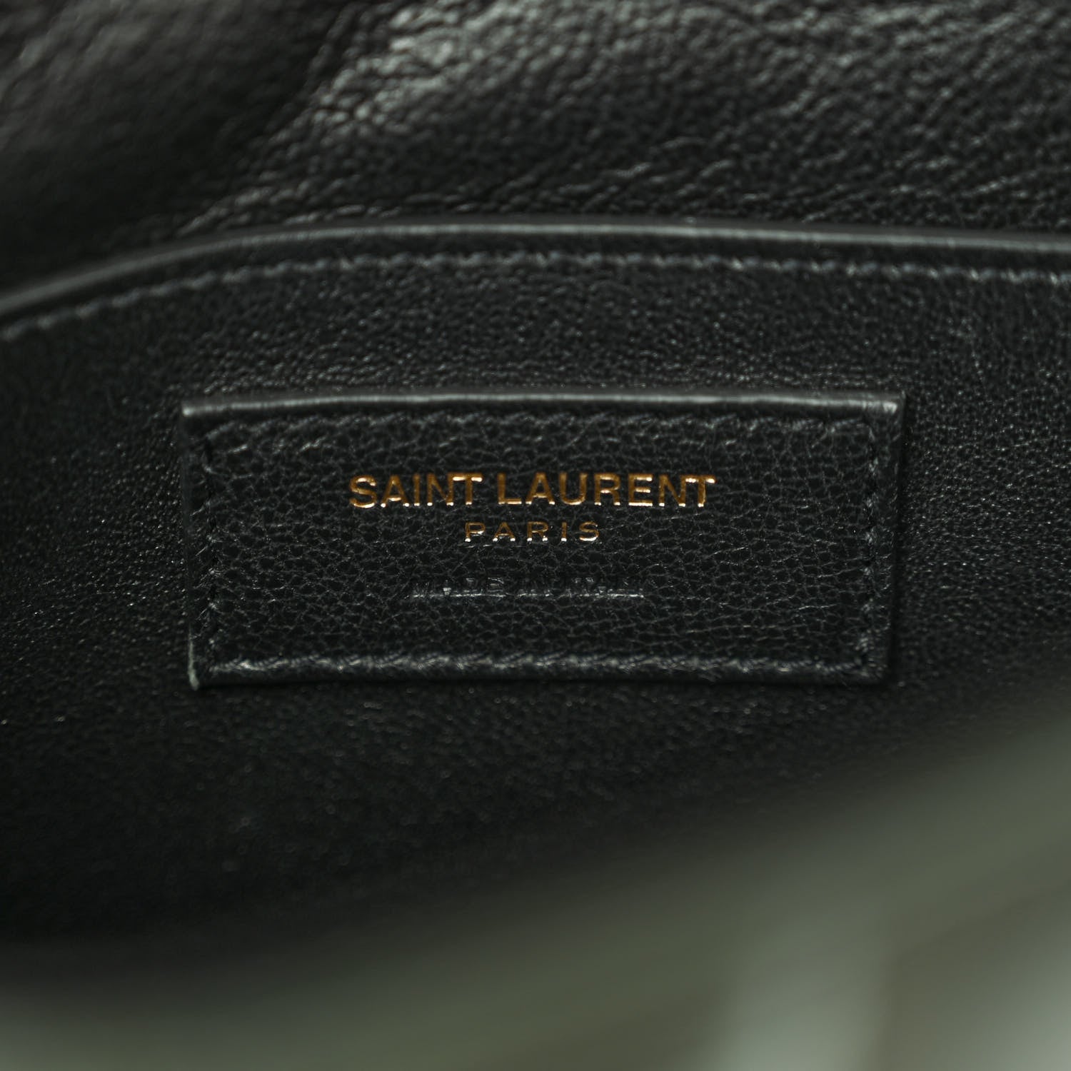 Saint Laurent Lambskin Matelasse Monogram Medium Vicky Chain Bag Algae 6 of 11