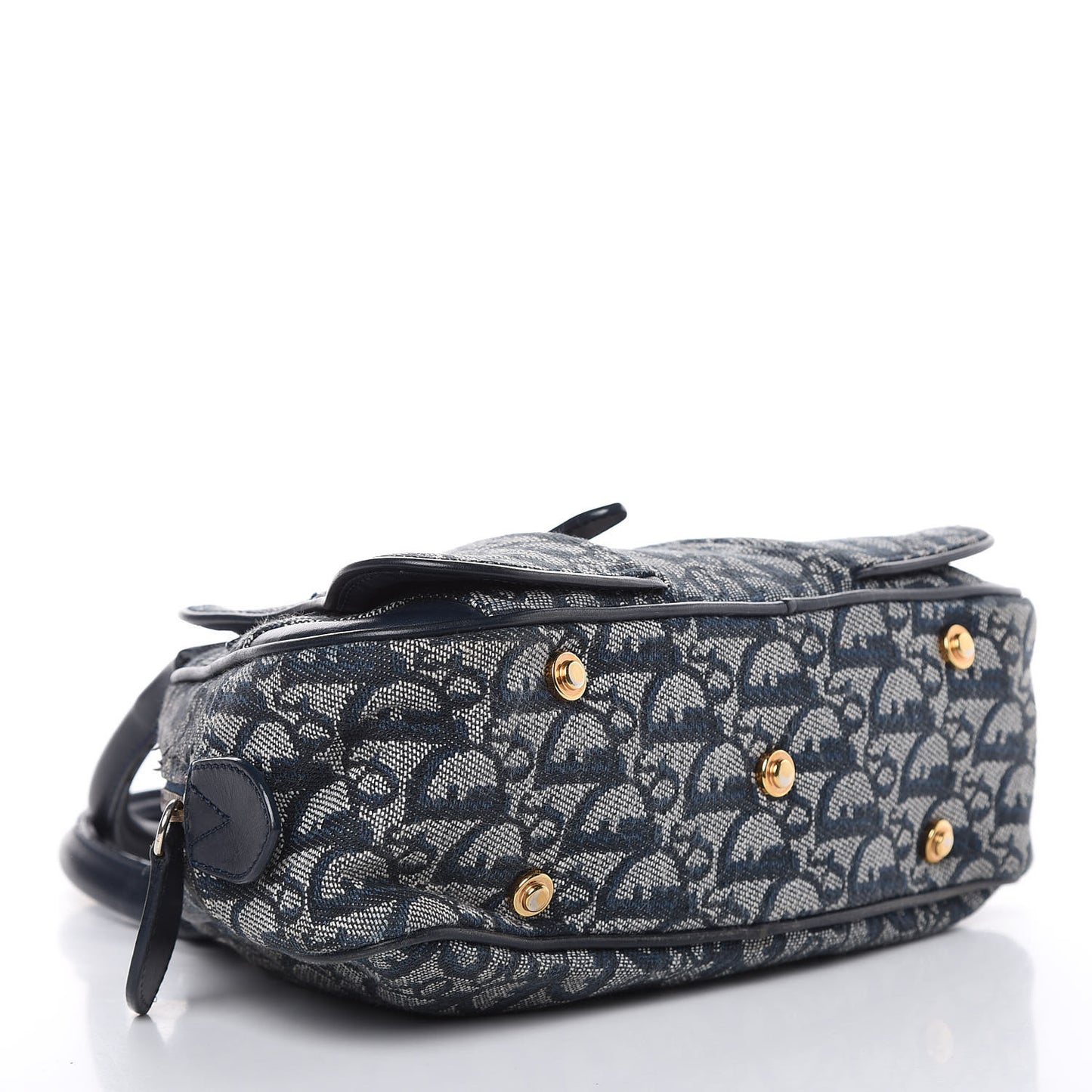 Monogram Mini Saddle Bowler Navy