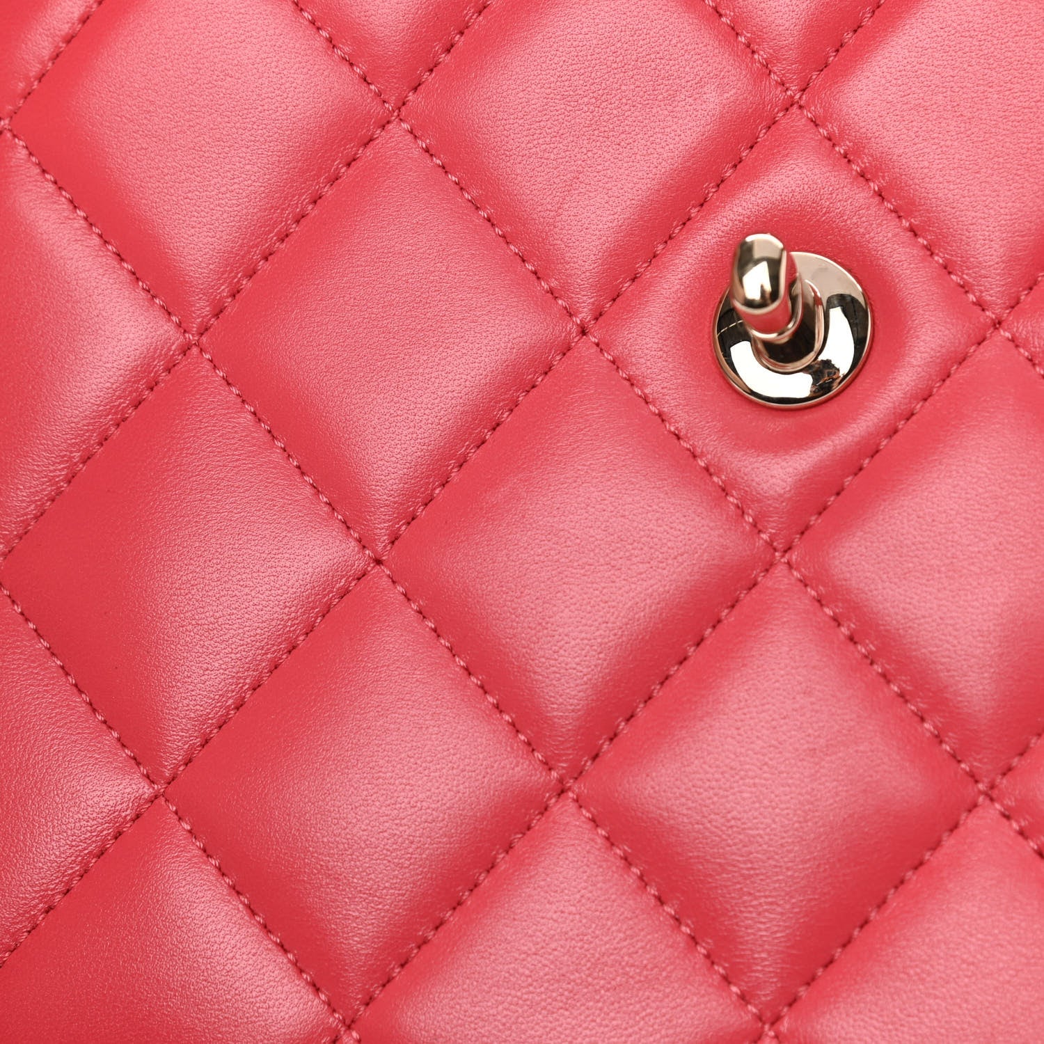 Chanel Lambskin Quilted Medium Trendy CC Flap Dual Handle Bag Bright Pink 12 of 16