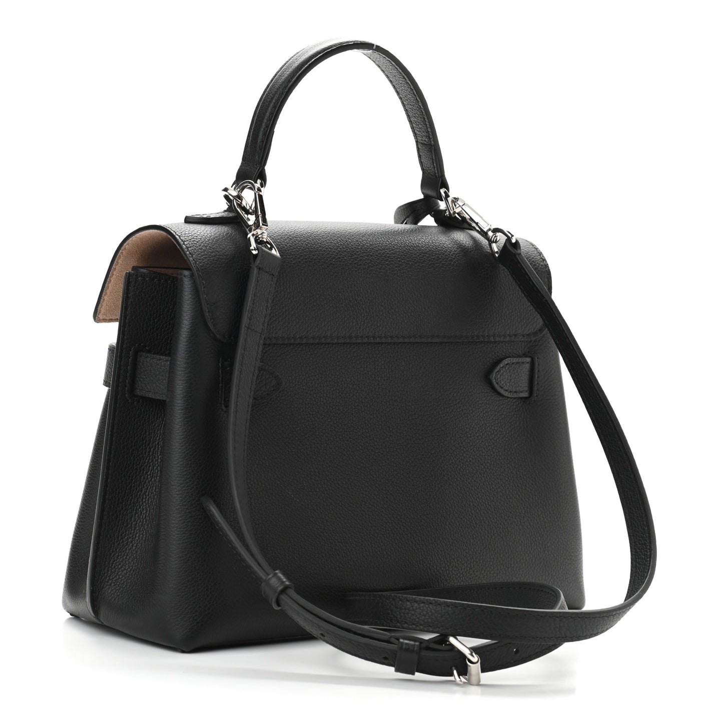 Calfskin Lockme Ever BB Black