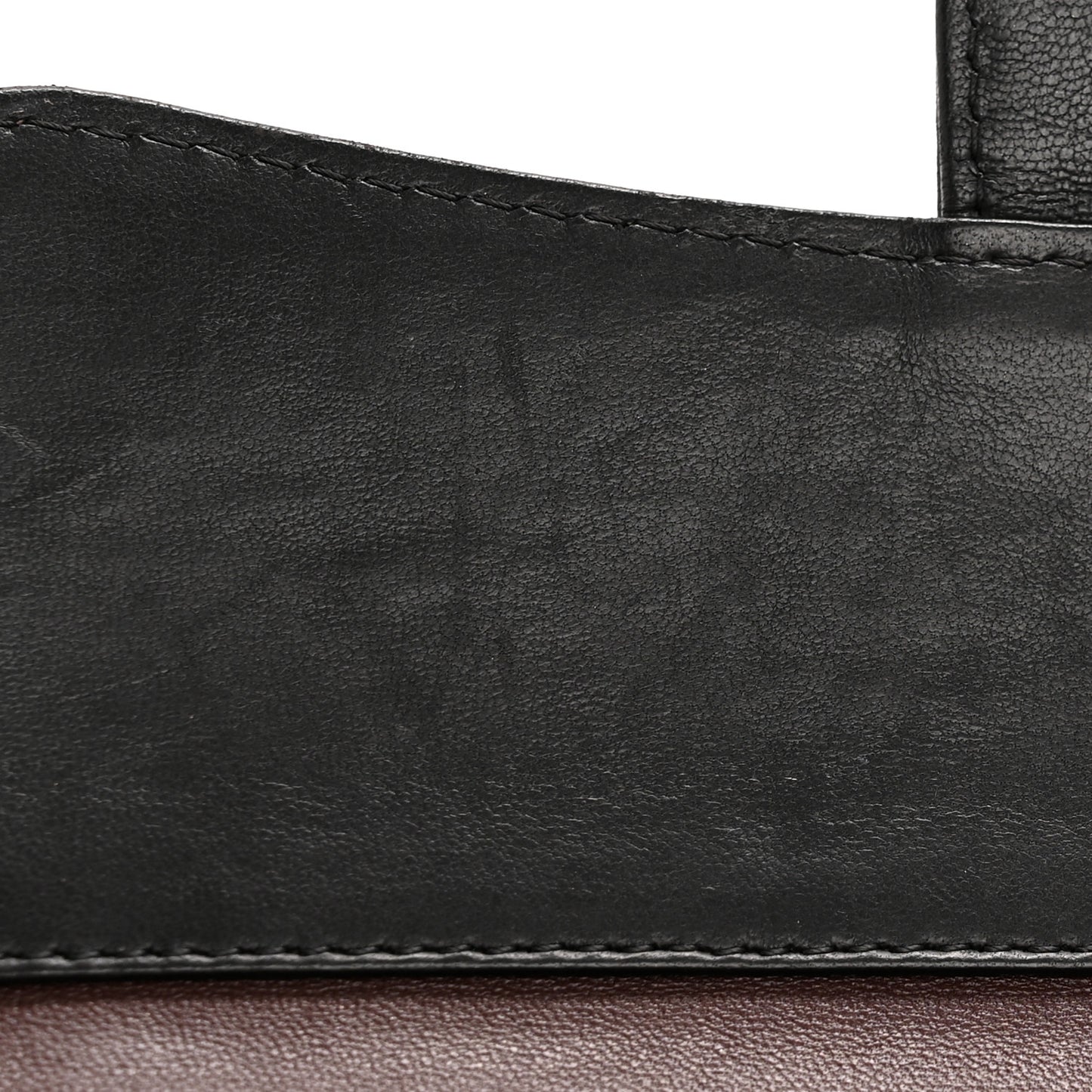 Lambskin Quilted Large Flap Wallet Black