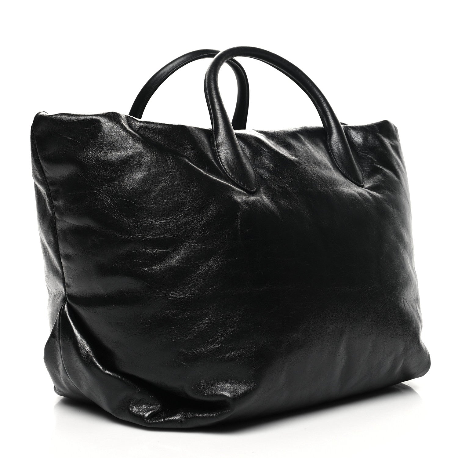Khaite Calfskin Puffy Medium Amelia Tote Black 3 of 12