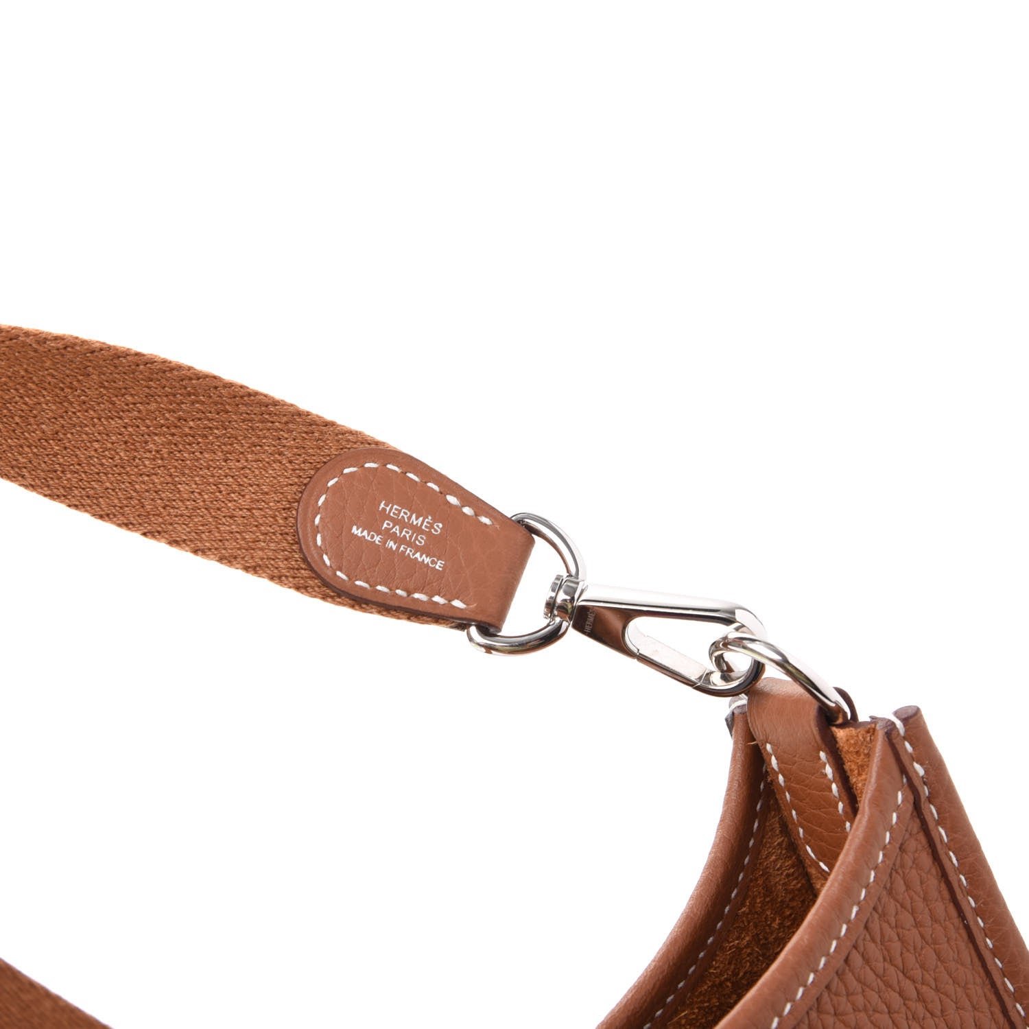Hermes Taurillon Clemence Evelyne TPM Gold 9 of 10